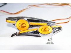Светодиодный поворотник с логотипом Lexus